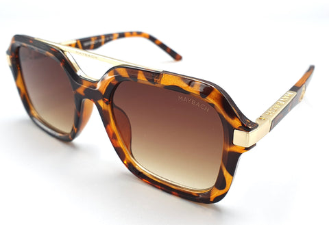MAYBACH - 5512 - 52/14-136 C2 - BROWN SHADE Lens with - BROWN CHEETAH frame - Sunglasses