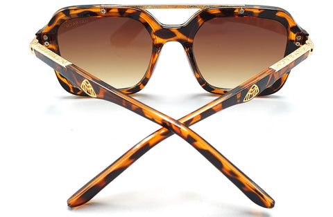 MAYBACH - 5512 - 52/14-136 C2 - BROWN SHADE Lens with - BROWN CHEETAH frame - Sunglasses